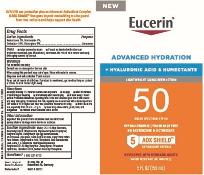 Eucerin Adv. Hydration Ltn Spf 50 50 (Eucerin Adv. Hydration Ltn Spf 50)